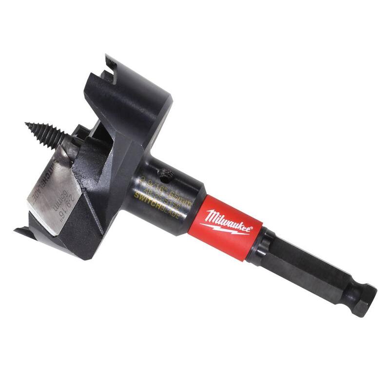 Set de brocas Milwaukee SWITCHBLADE para plomeros con brocas Selfeed y Set de brocas de titanio SHOCKWAVE IMPACT DUTY (28 piezas) - 49-22-5100-48-89-4631
