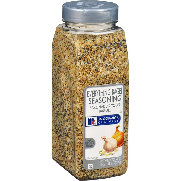 Mccormick McCormick Culinary Everything Bagel Seasoning Blend 21 oz. Bottle, PK6 - 901572535