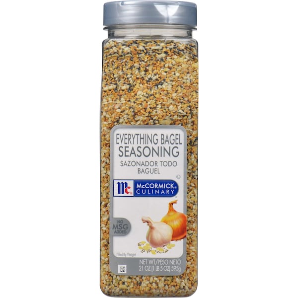Mccormick McCormick Culinary Everything Bagel Seasoning Blend 21 oz. Bottle, PK6 - 901572535