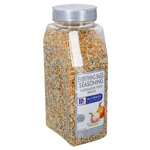 Mccormick McCormick Culinary Everything Bagel Seasoning Blend 21 oz. Bottle, PK6 - 901572535