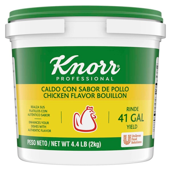 Knorr Knorr Caldo De Pollo Chicken Flavor Base 4.4lbs Jar, PK4 - 4800176045