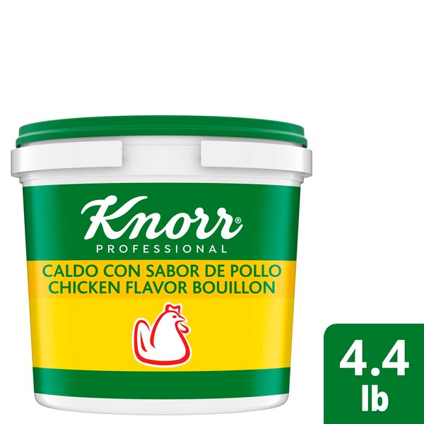 Knorr Knorr Caldo De Pollo Chicken Flavor Base 4.4lbs Jar, PK4 - 4800176045