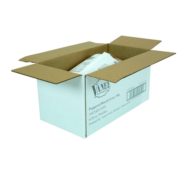 Vanee Vanee Peppered Biscuit Gravy Mix 24 oz. Bags, PK6 - 1647-624-VAN