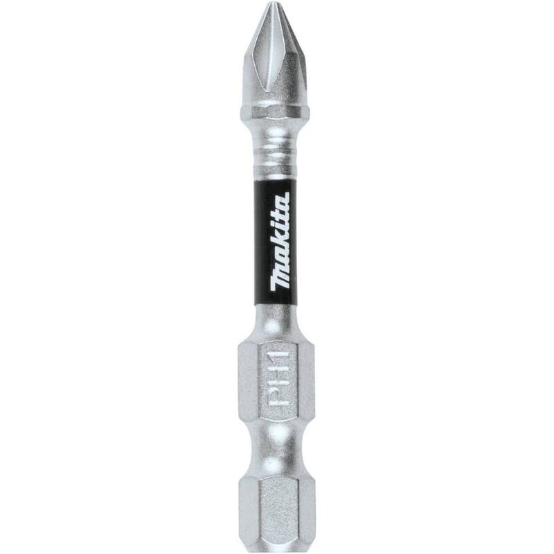 Makita Impact XPS #1 Phillips 2 in. Power Bit (paquete de 3) - E-00767