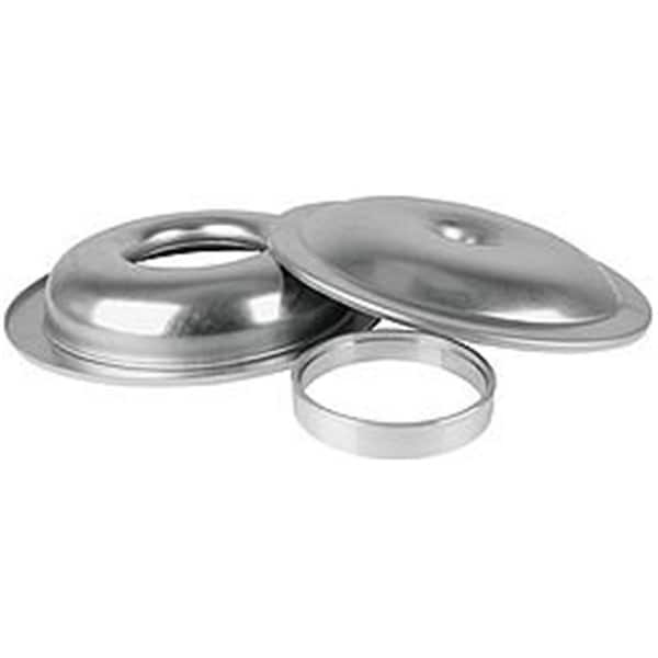 Allstar Performance 14 in. Lightweight Air Cleaner Kit No Element 1 in. Spacer; Plain - ALL25902