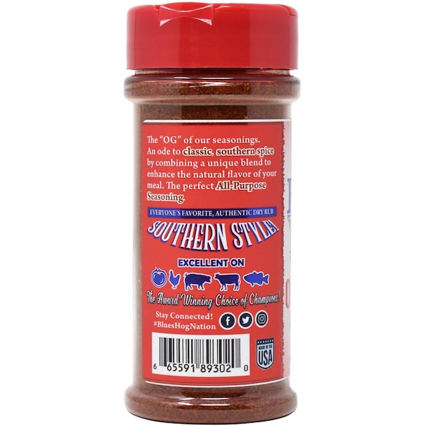 Blues Hog Blues Hog All Purpose Seasoning Rub 5.5 oz - CP90799