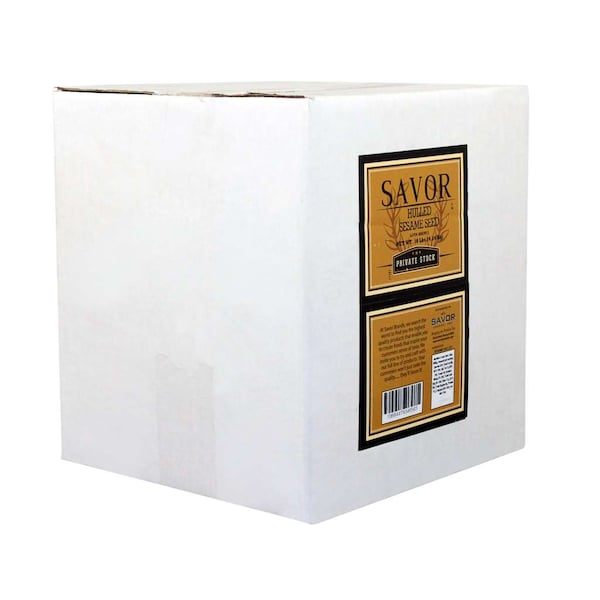 Savor Imports Savor Imports Hulled Sesame Seed 10lbs - 659138014023