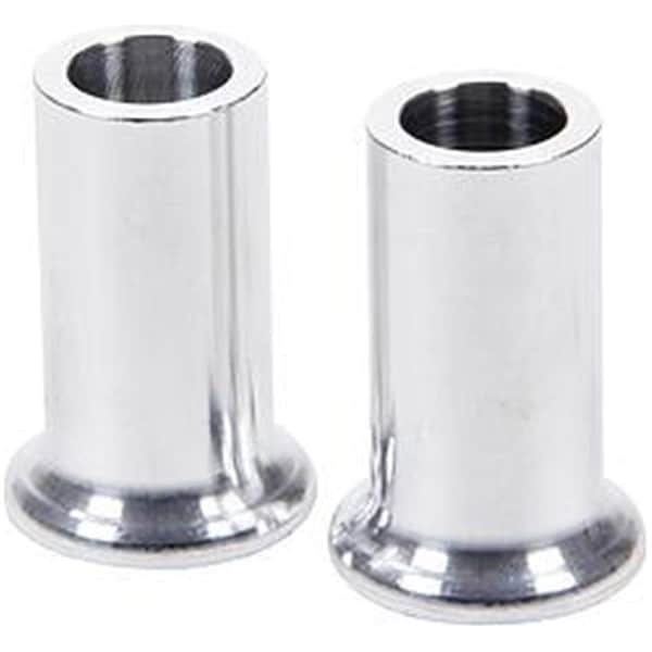 Allstar Performance 0.5 in. I D x 1.5 in. Aluminum Tapered Spacers; Natural - ALL18595