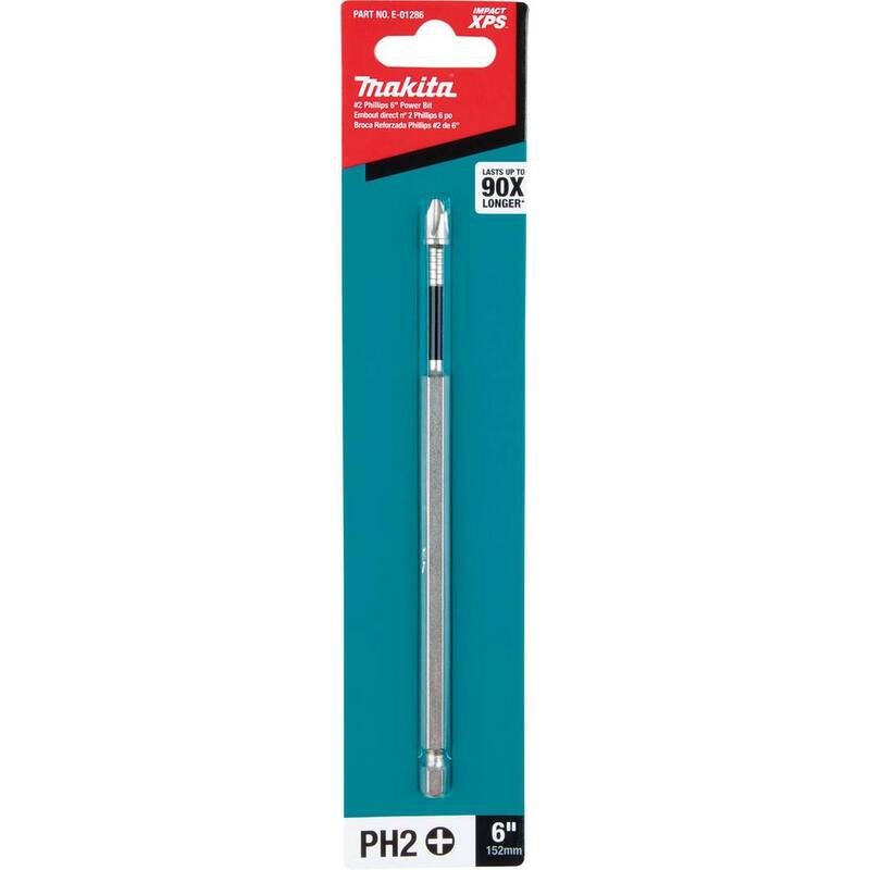Makita IMPACT XPS #2 Phillips 6 in. Power Bit - E-01286

Makita IMPACT XPS #2 Phillips 6 pulgadas Power Bit - E-01286