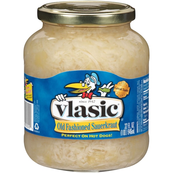 Vlasic Vlasic Old Fashioned Sauerkraut 32 fl. oz., PK12 - 5410003000
