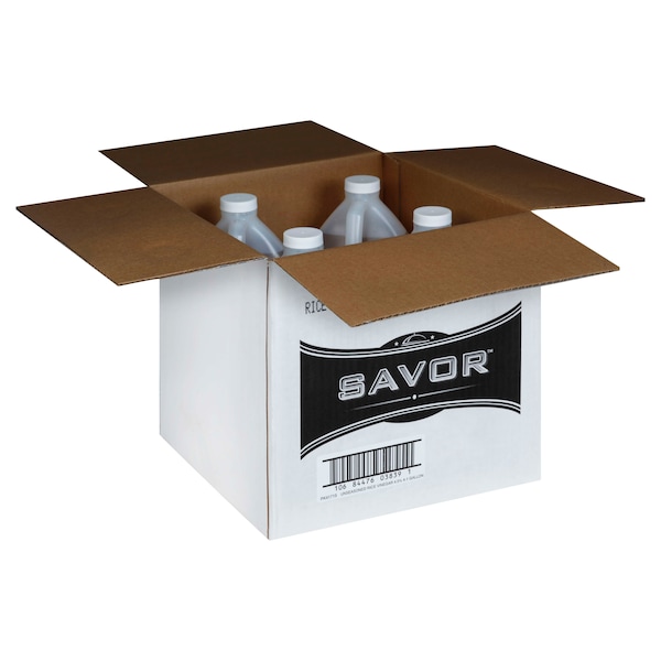 Savor Imports Savor Imports 4.5% Unseasoned Rice Vinegar 1 gal. Jug, PK4 - 586603