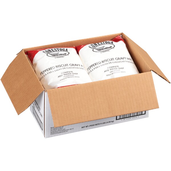 Conestoga Conestoga Peppered Biscuit Gravy Mix 24 oz. Bag, PK6 - 99412