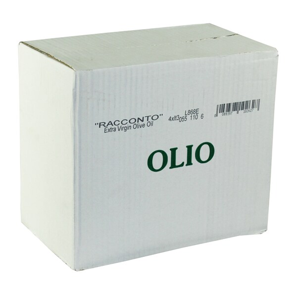Racconto Oil Extra Virgin Olive Tin 3 Liter, PK4 - 10262