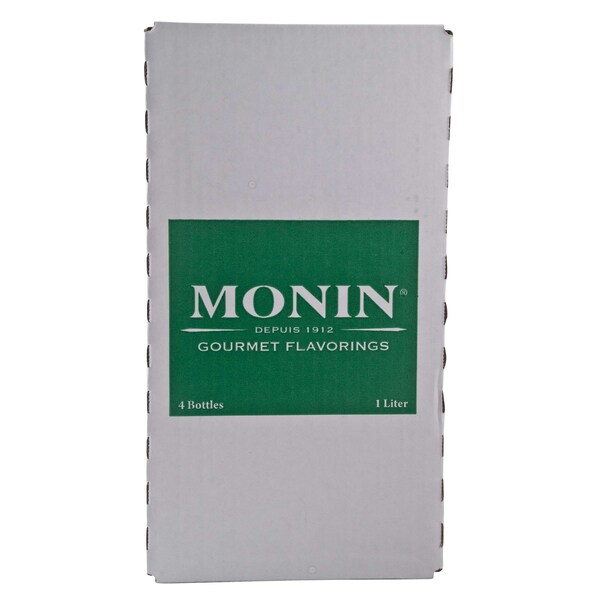 Monin Monin Kosher Strawberry 1 Liter Bottle, PK4 - M-FR042F