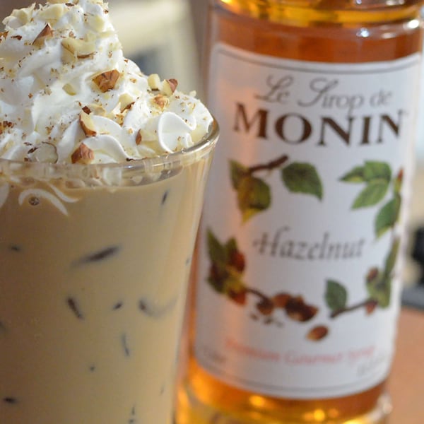 Monin Monin Hazelnut Flavor Syrup 1 Liter, PK4 - M-FR023F