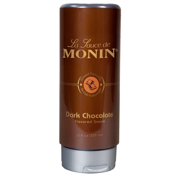 Monin Monin Dark Chocolate Sauce 12 fl. oz. Bottle, PK6 - M-KC062B