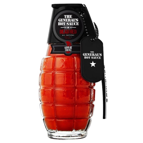 The Generals Hot Sauce The General's Hot Sauce All Natural Dead Red Sauce 6 oz - 0311-001