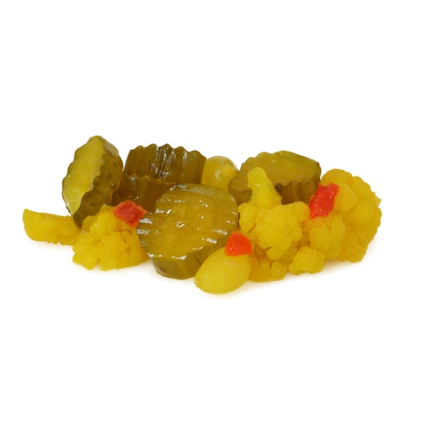 Bay Valley Bay Valley 232-280 Cut 1/2 Crinkle Sweet Mixed Pickles 1 gal., PK4 - 12901491170