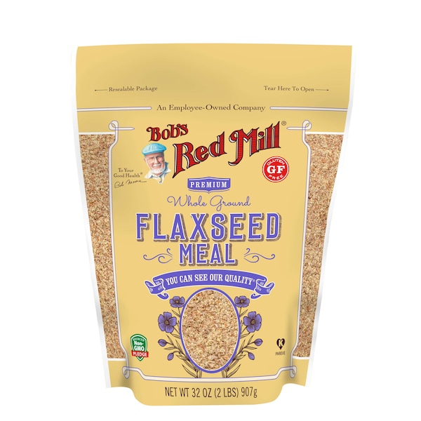 Bobs Red Mill Natural Foods Bob's Red Mill Gluten Free Flaxseed Meal 32 oz. Bag, PK4 - 1235S324