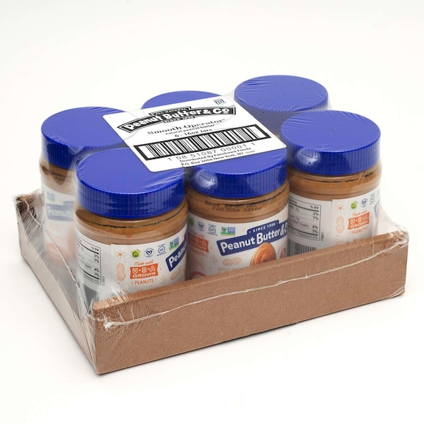 Peanut Butter & Co Smooth Operator 16 oz. All Natural Smooth Peanut Butter, PK6 - 17010001