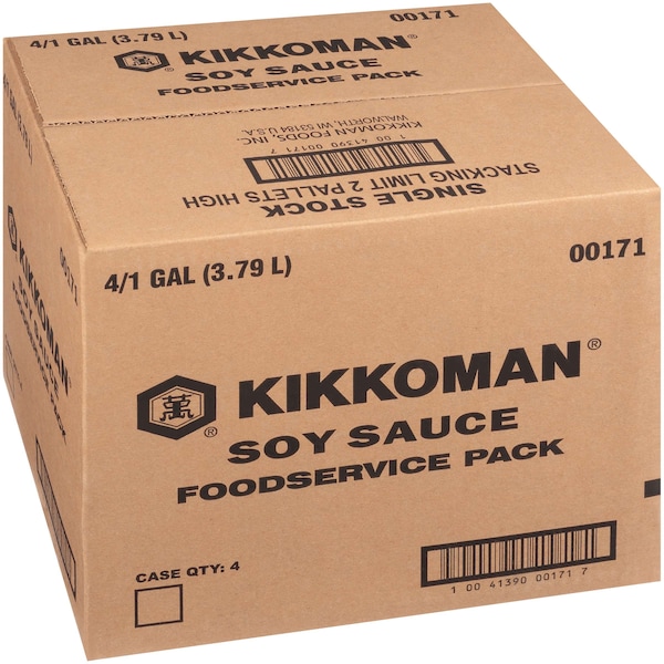 Kikkoman Kikkoman Soy Sauce Kosher 1 gal. Jug, PK4 - 00171