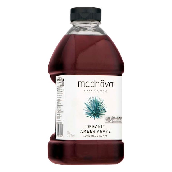 Madhava Madhava Organic Amber Raw Agave 46 oz., PK4 - 20046-4