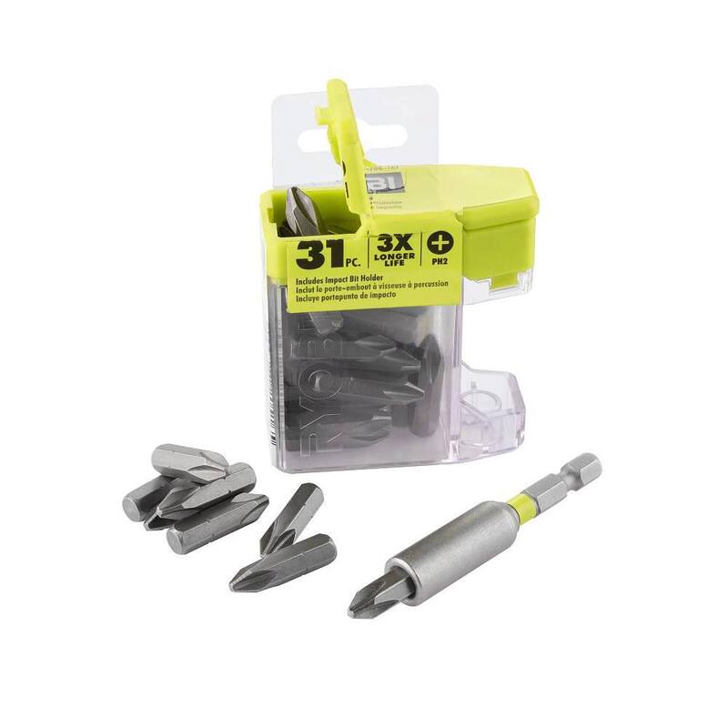 Set de puntas para taladro de impacto a granel de 1 pulgada (31 piezas) - A963101
