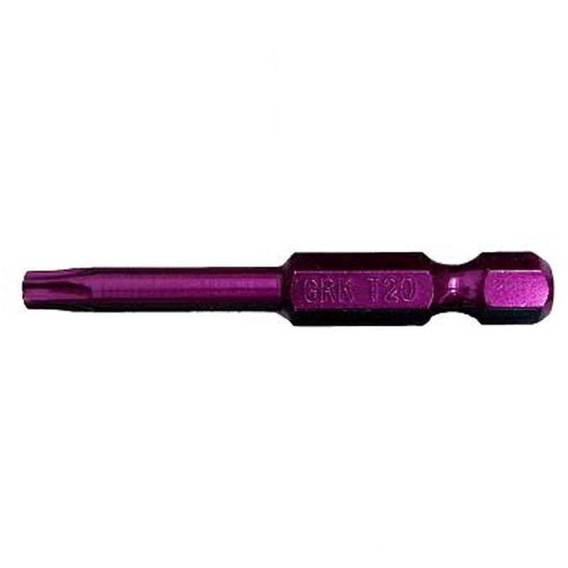 GRK Fasteners T-20 2 in. Steel Star Bits (2 por Paquete) - 187435