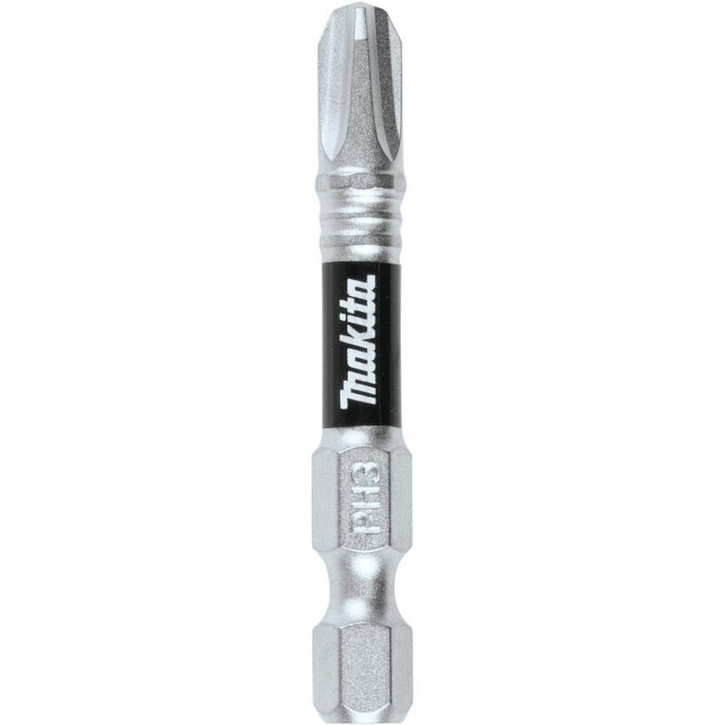 Makita Impact XPS #3 Phillips 2 in. Power Bit (paquete de 3) - E-00789