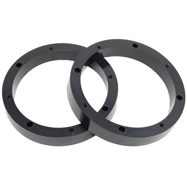 Audiopipe 6.5 in. Plastic Spacer Rings - Set of 2 - APMBRING6