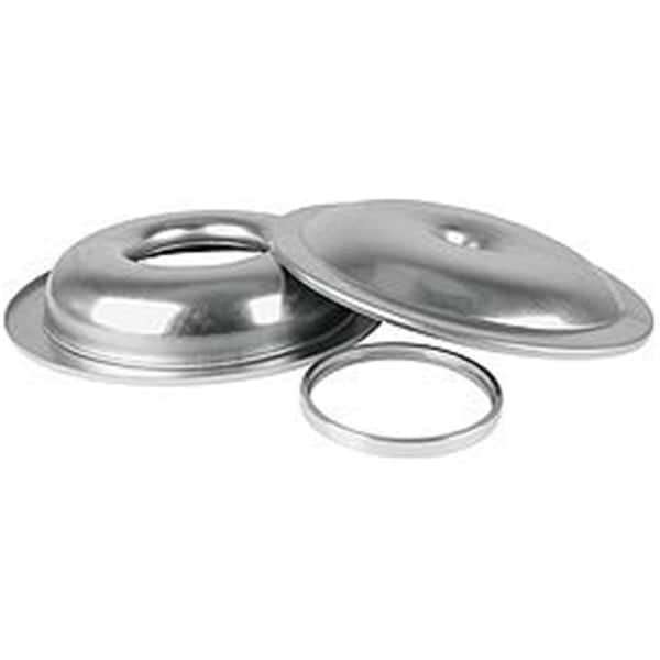 Allstar Performance 14 in. Lightweight Air Cleaner Kit No Element 0.5 in. Spacer; Plain - ALL25900