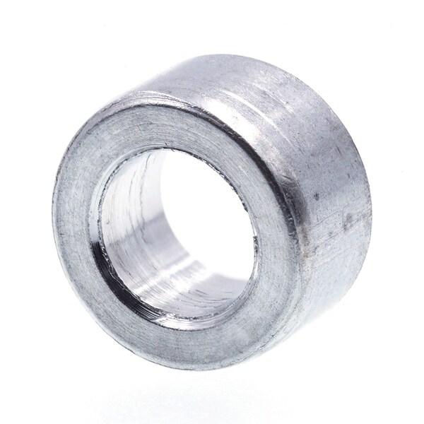 Prime-Line Round Spacers No. 6 ID X 1/4in OD X 1/8in L Aluminum 10PK - 9140217