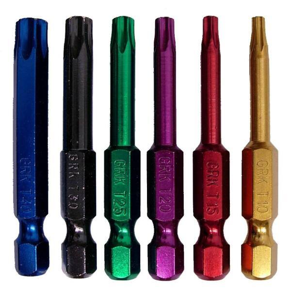 GRK Fasteners T-40 2 in. Steel Star Bits (2 por paquete) - 187459