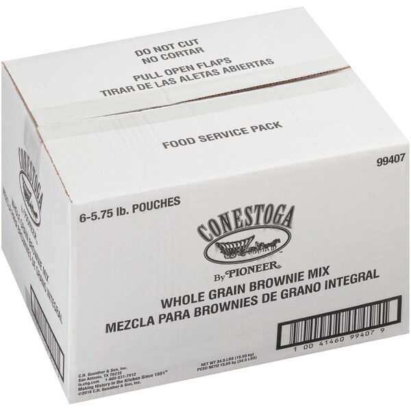 Conestoga Conestoga Whole Grain Brownie, PK6 - 99407