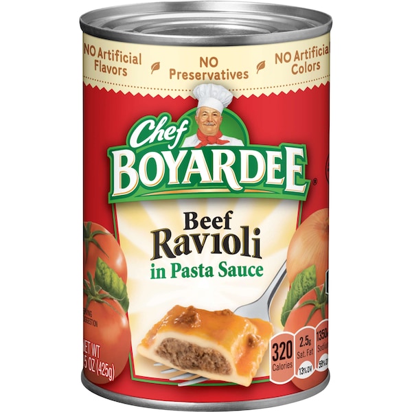 Chef Boyardee Chef Boyardee Beef Ravioli 15 oz., PK24 - 6414404315