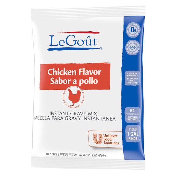 Legout Legout Sauces/Gravies Chicken Flavor Instant Gravy Mix 1lbs, PK8 - 84129474
