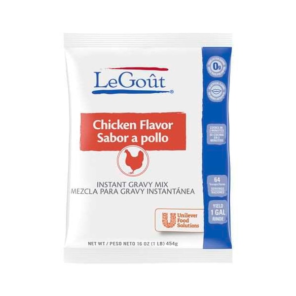 Legout Legout Sauces/Gravies Chicken Flavor Instant Gravy Mix 1lbs, PK8 - 84129474