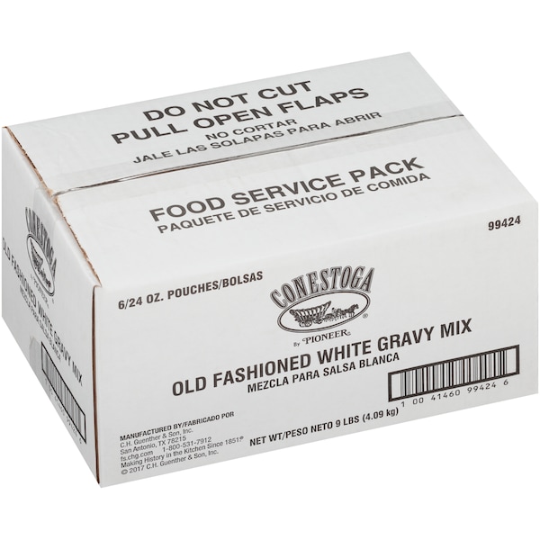 Conestoga Conestoga Old Fashioned White Gravy Mix, PK6 - 99424