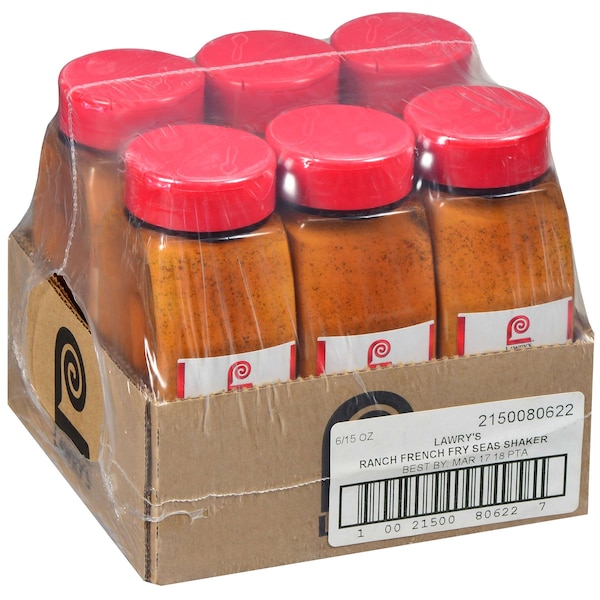 Lawrys Lawry's Ranch French Fry Seasoning 15 oz., PK6 - 2150080622
