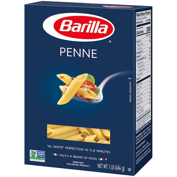 Barilla Barilla Penne Rigati 16 oz., PK12 - 1000010539