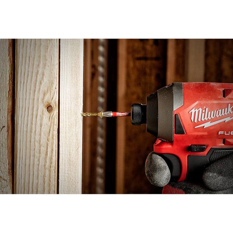 Juego de puntas de destornillador de aleación de acero Milwaukee SHOCKWAVE Impact Duty (26 piezas) - 48-32-4408.