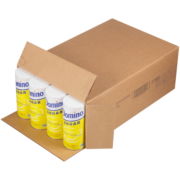 Domino Domino Canister Sugar 20 oz., PK24 - 401424