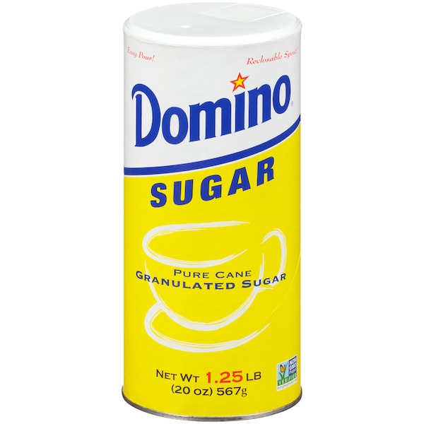 Domino Domino Canister Sugar 20 oz., PK24 - 401424