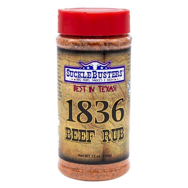 Sucklebusters SuckleBusters Cracked Black Pepper BBQ Rub 12 oz - SB18/005