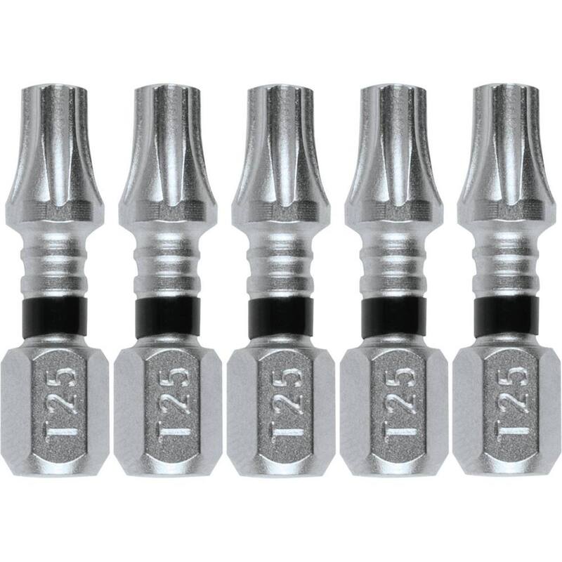 Makita IMPACT XPS T25 Torx 1 in. Insert Bit (Paquete de 5) - E-00636