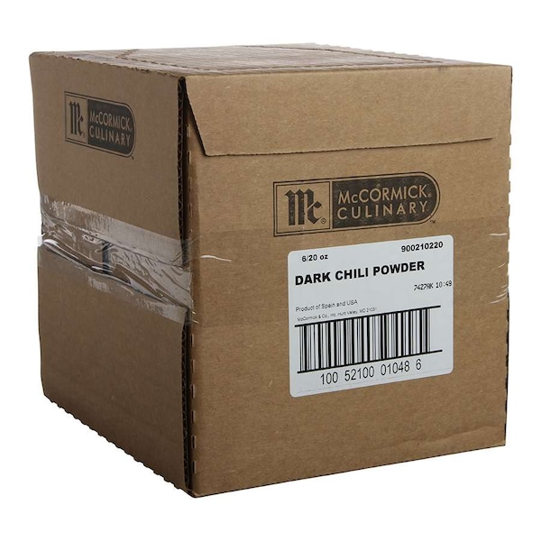 Mccormick McCormick Chili Powder Dark 20 oz. Container, PK6 - 900210220