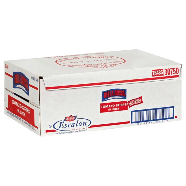 Bella Rosa Tomato Strips In Juice 102 oz., PK6 - 10078485307508