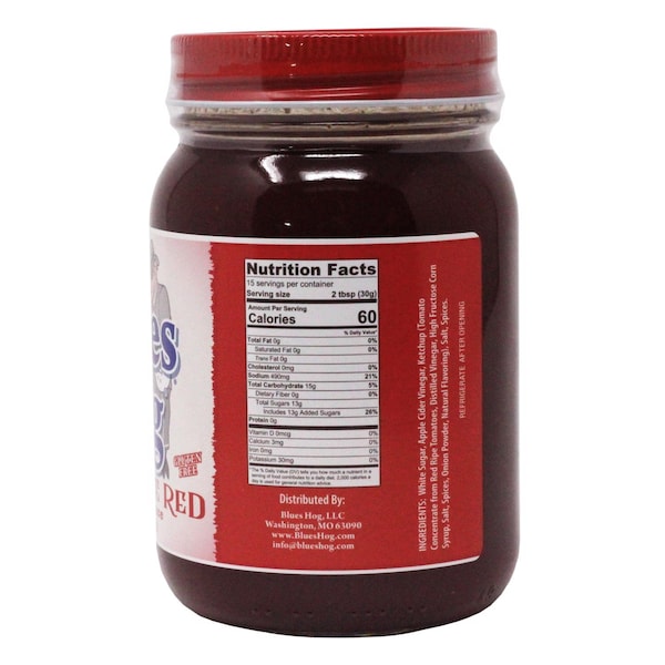 Blues Hog Blues Hog Tennessee Red BBQ Sauce 19 oz - CP90780.06