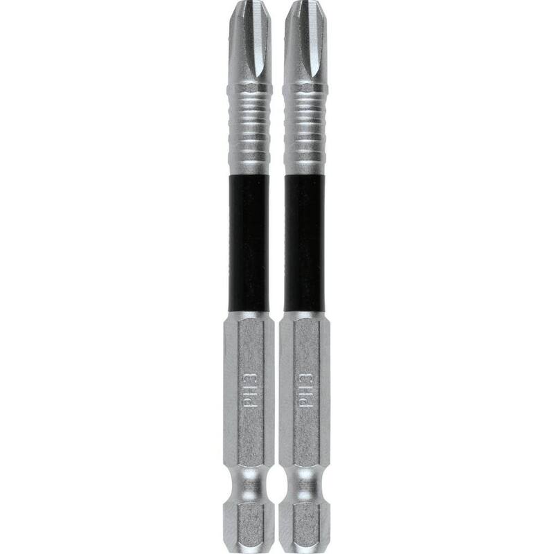 Makita IMPACT XPS #3 Phillips de 3 pulgadas. Juego de 2 puntas de poder - E-01155
