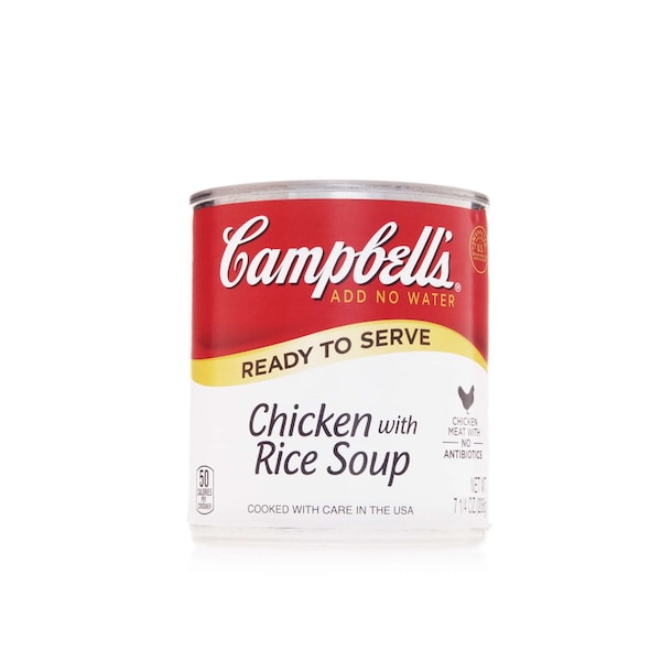 Campbells Ready To Serve Easy Open Chicken With Rice Soup 7.25 oz., PK24 - 000000475